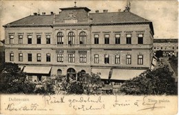 T2/T3 1902 Debrecen, Tisza Palota, Doszpoly János, Benyáts Emil,  Neumann Testvérek, Tarbay üzlete, Első Magyar Általáno - Ohne Zuordnung