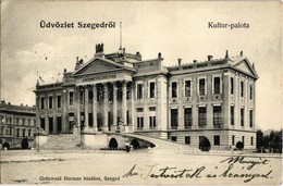 T2/T3 1906 Szeged, Kultúrpalota, Pálfy Testvérek üzlete (fa) - Unclassified