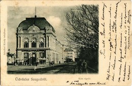 T2/T3 1899 Szeged, Kass Vigadó. Schulhof Károly Kiadása (EK) - Unclassified