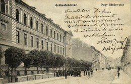 * T3 1899 Székesfehérvár, Nagy Sándor Utca. Horváthné és Rónainé Kiadása (Rb) - Unclassified