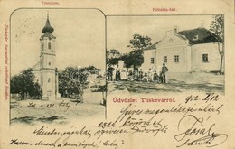 T2 1902 Tüskevár, Templom és Plébánia Ház - Unclassified