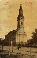 T2/T3 1908 Arad, Szerb Ortodox Templom. W. L. 518. / Serbian Orthodox Church (kopott Sarkak / Worn Corners) - Ohne Zuordnung