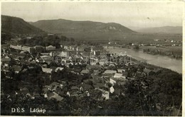 T2/T3 1942 Dés, Dej; Látkép, Híd / General View, Bridge - Unclassified