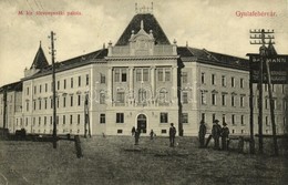 T2/T3 1909 Gyulafehérvár, Karlsburg, Alba Iulia; Törvényszéki Palota. Kiadja Weiss Bernát / Court Palace (EK) - Ohne Zuordnung