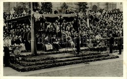 T2/T3 1940 Kolozsvár, Cluj; Bevonulás, Horthy Miklós, Purgly Magdolna / Entry Of The Hungarian Troops, Regent Horthy Wit - Ohne Zuordnung