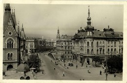 ** T2 Kolozsvár, Cluj; Széchenyi Tér, Apostol Patika, Gyógyszertár, Heilper Arthur, Stanciu Szilárd üzlete, Híd / Square - Ohne Zuordnung