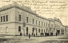 T2/T3 1912 Nagykároly, Carei; Megyeháza. Kiadja Csókás László / County Hall (EK) - Ohne Zuordnung