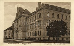 ** T1/T2 Nagyszeben, Hermannstadt, Sibiu; Justizgebäude / Törvényszéki Palota. Kunstanstalt Jos. Drotleff Nr. 41. / Cour - Ohne Zuordnung