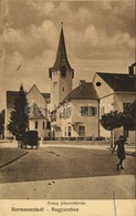 T2/T3 1916 Nagyszeben, Hermannstadt, Sibiu; Evang. Johanniskirche / Evangélikus Templom. Kiadja Karl Engber Nr. 12. / Lu - Ohne Zuordnung