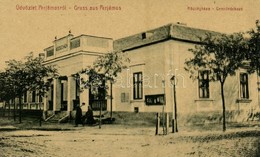 ** T1/T2 Perjámos, Periam; Községháza. W. L. 1328. / Gemeindehaus / Town Hall - Ohne Zuordnung