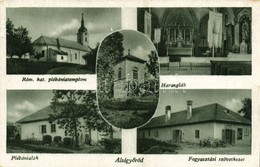 * T2/T3 1944 Alsógyőröd, Maly Jurad, Dolny Dur (Nagygyőröd, Velky Dur); Római Katolikus Plébániatemplom, Belső, Haranglá - Other & Unclassified