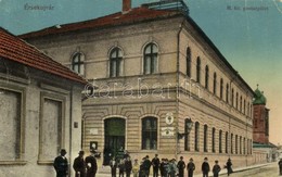 ** T4 Érsekújvár, Nové Zámky; M. Kir. Posta, Zsinagóga / Post Office, Synagogue (r) - Sonstige & Ohne Zuordnung