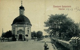 T2/T3 1913 Galánta, Kápolna. W. L. (?) 616. Kiadja Pressburger Miksa / Chapel (EK) - Other & Unclassified
