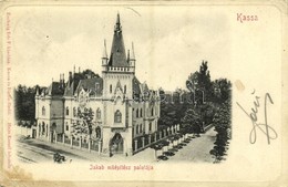 T3 1905 Kassa, Kosice; Jakab Műépítész Palotája. Eschwig Ede F. Kiadása. Hajts Kornél Felvétele / Architect's Palace, Vi - Other & Unclassified