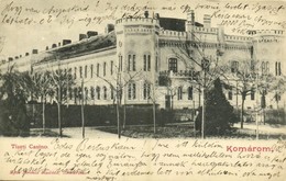 * T2 1902 Komárom, Komárno; Tiszti Kaszinó. Kiadja Sipos Ferenc / K.u.K. Military Officers' Casino - Sonstige & Ohne Zuordnung