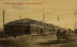 * T4 Nagymihály, Michalovce; M. Kir. Posta Hivatal. W: L. (?) 2060. Kiadja Landesman B. / Post Office (fa) - Sonstige & Ohne Zuordnung