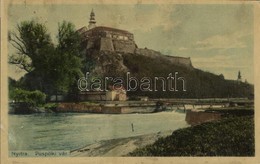 T3 1914 Nyitra, Nitra; Püspöki Vár. Kiadja Huszár István / Bishop's Castle (r) - Other & Unclassified