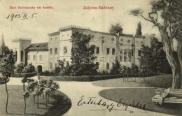 T2 Radvány, Zólyomradvány, Radvan (Besztercebánya, Banská Bystrica); Báró Radványszky Vár Kastély. Machold F. Kiadása /  - Sonstige & Ohne Zuordnung