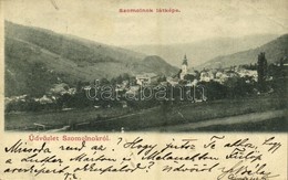 T3 1900 Szomolnok, Schmölnitz, Smolník; Látkép, Templom / General View With Church (EB) - Other & Unclassified