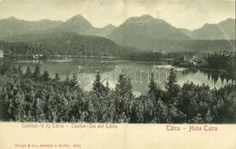 T3 1901 Tátra, Magas Tátra, Vysoké Tatry; Csorbai-tó és Tátra / Csorba-See Mit Tátra / Strbské Pleso / Lake, High Tatras - Sonstige & Ohne Zuordnung