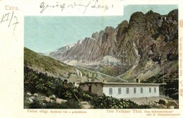 T2 1901 Tátra, Magas Tátra, Vysoké Tatry; Felkai Völgy, Sziléziai Ház, Gránátfal. Feitzinger Ede 18 Bt. / Das Schleiserh - Sonstige & Ohne Zuordnung