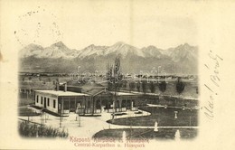 T2 1899 Tátra, Magas Tátra, Vysoké Tatry; Husz Park és Tátra (Központi Kárpátok) / Central-Karpathen, Huszpark Und Tatra - Sonstige & Ohne Zuordnung