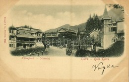 * T2/T3 Tátrafüred, Schmecks, Smokovec (Magas-Tátra, Vysoké Tatry); Lovaskocsi, Villák / Horse Cart, Villas (kis Szakadá - Sonstige & Ohne Zuordnung