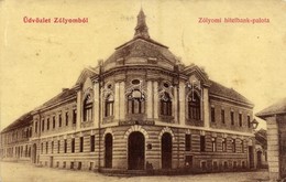 T2/T3 1909 Zólyom, Zvolen; Zólyomi Hitelbank Palota, Schlesinger Testvérek üzlete. W. L. (?) 974. / Loan Bank Palace, Sh - Sonstige & Ohne Zuordnung