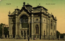 T2/T3 1912 Ungvár, Uzshorod, Uzhhorod, Uzhorod; Izraelita Templom, Zsinagóga. Steinfeld Dezső Kiadása / Synagogue (EK) - Ohne Zuordnung