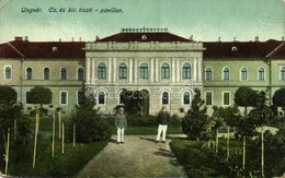 T2/T3 1915 Ungvár, Uzshorod, Uzhhorod, Uzhorod; Cs. és Kir. Tiszti Pavilon / K.u.K. Military Officers' Pavilion  (EK) - Unclassified