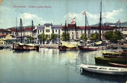 T3 1912 Crikvenica, Cirkvenica; Kikötő / Luka / Hafen / Port, Ships  (EB) - Sonstige & Ohne Zuordnung