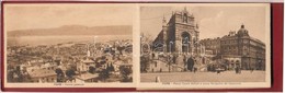 ** Fiume, Rijeka; Ricordo, Vedute Principali 12 Cartoline / Képeslapfüzet 12 Lappal / Postcard Booklet With 12 Postcards - Sonstige & Ohne Zuordnung