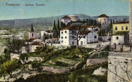 T2/T3 1914 Fiume, Rijeka; Schloss Tersatto / Trsat Castle / Trsatgrad (EK) - Other & Unclassified