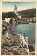 ** T1/T2 Veli Losinj, Lussingrande; Porto E Duomo / Kikötő, Templom / Port, Church - Sonstige & Ohne Zuordnung