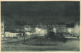 T2 Zagreb, Jelacicev Trg Po Noci / Square At Night - Sonstige & Ohne Zuordnung