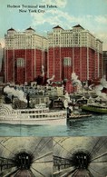 ** T1/T2 New York City, Hudson Terminal And Tubes, Steamships - Other & Unclassified
