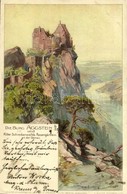 T2 1899 Schönbühel-Aggsbach, Die Burg Aggstein Und Ritter Schreckenwalds Rosengartlein And Der Donau, Verlag Der Hofkuns - Other & Unclassified