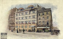 * T2 1910 Wien, Vienna, Bécs VIII. Sanatorium Dr. Luithlen, Auerspergstrasse Nr. 9. S: Rud. Bernt - Other & Unclassified