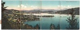 T3/T4 Wörthersee. 4-tiled Folding Panoramacard (torn At Fold) - Sonstige & Ohne Zuordnung