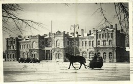 T2 1938 Tallinn, Balti Jaam / Railway Station, Sleigh, Automobiles - Sonstige & Ohne Zuordnung