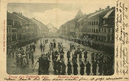 T2/T3 1900 Ostroda, Osterode; Neujahrs-Parade / New Year Parade, Music Band (EK) - Other & Unclassified