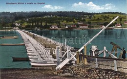 ** T1/T2 Wloclawek, Widok Z Mostu Na Szpetal / View From The Bridge, River, Boats, Barrier - Other & Unclassified