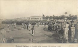 ** T1 1911 Tripoli Italiana, Sbarco Delle Truppe / Arrival Of The Colonial Troops - Other & Unclassified