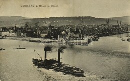 * T2/T3 Koblenz, Coblenz; Rhein Und Mosel / Steamship  (EK) - Ohne Zuordnung