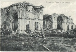 ** T1 Gorizia, Görz, Gorica; Al Cimitero / Ruins Of The Cemetery After WWI - Other & Unclassified