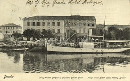 T2 Grado, Hotel Cerf D'Or, Port, Steamship - Sonstige & Ohne Zuordnung