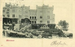 T2/T3 1901 Trieste, Trieszt, Trst; Miramar / Miramare Castle. M. M. 14. 592. (EK) - Other & Unclassified