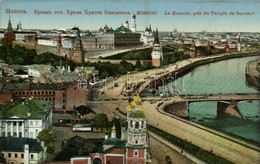 ** T2 Moscow, Moscou; Le Kremlin Pris Du Temple De Sauveur / Kremlin And Cathedral Of Christ The Saviour - Otros & Sin Clasificación