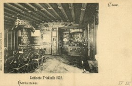 ** T2 Chur, Hofkellerei, Gothische Trinkhalle 1522 / Restaurant Interior - Sonstige & Ohne Zuordnung