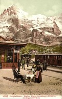 ** T2/T3 Jungfraubahn, Station Kleine Scheidegg Mit Eiger / Railway Station, Mountain (fl) - Sonstige & Ohne Zuordnung